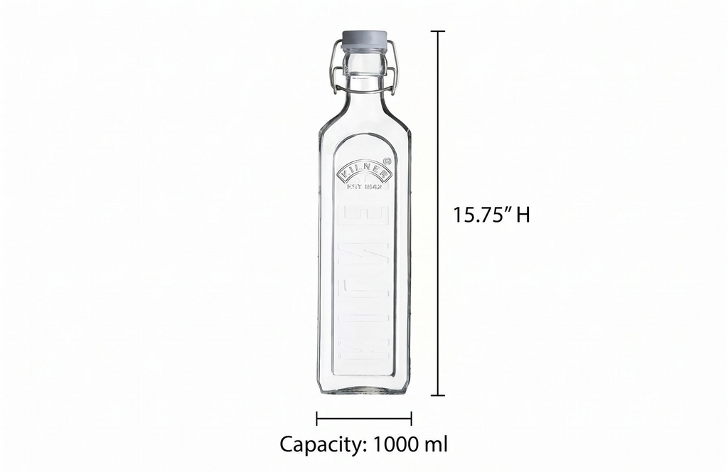Kilner Swing Top Glass Bottle | 1L