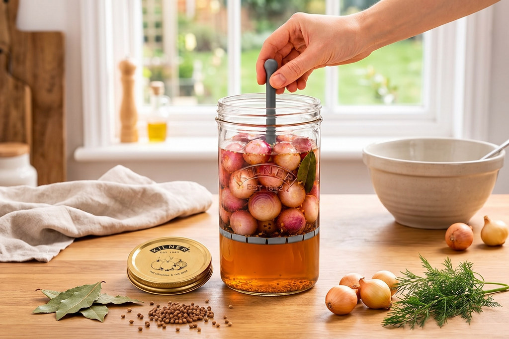 Kilner Pickle Jar with Lifter 1 Litre