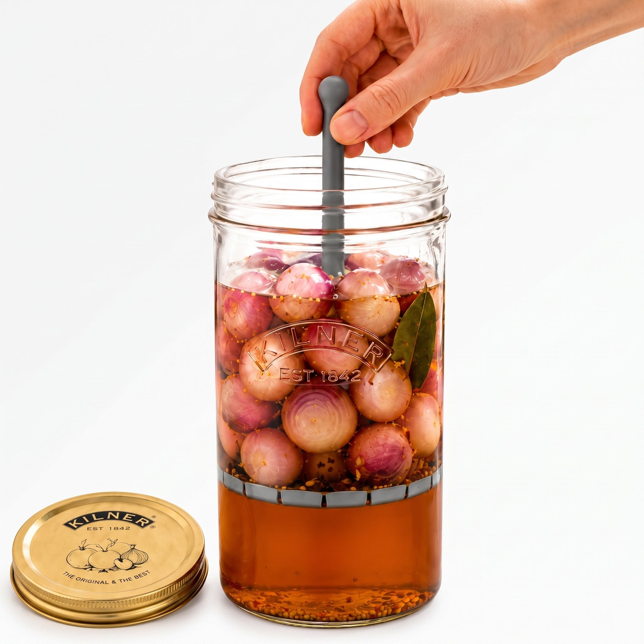Kilner Pickle Jar with Lifter 1 Litre