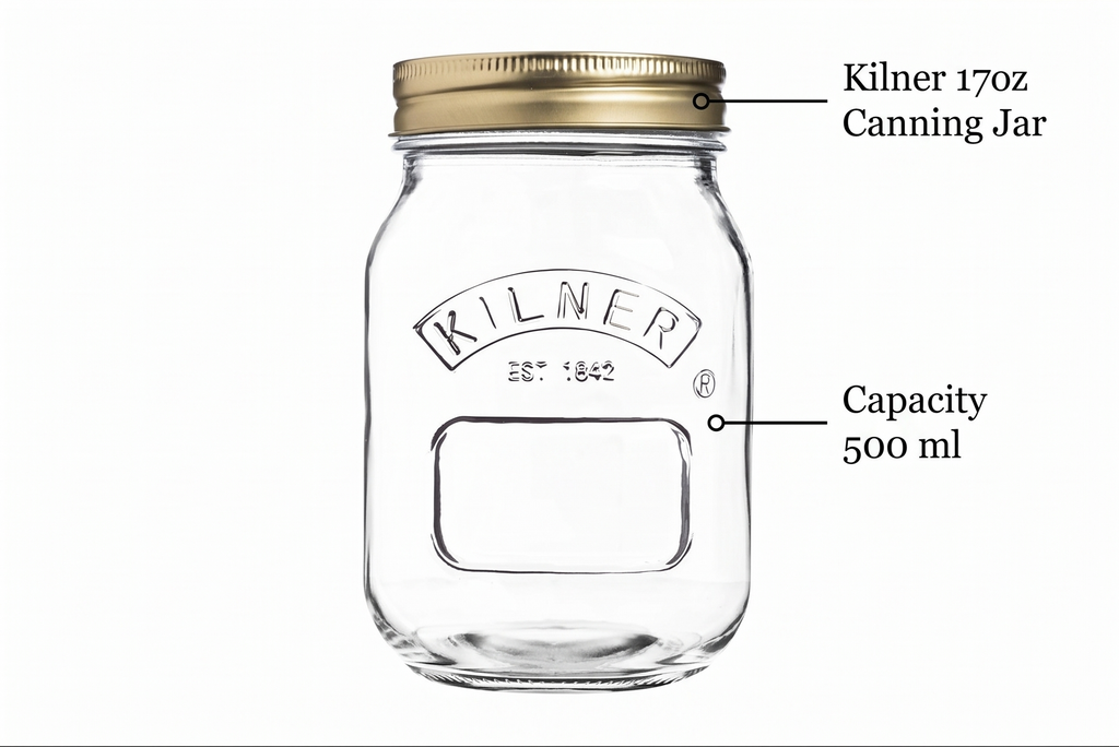 Kilner 17oz Canning Jar