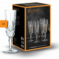 Nachtmann Spiegelau Noblesse Z109580 Champagne Glasses Set of 4 Glass Capacity Approx. ml Transparent