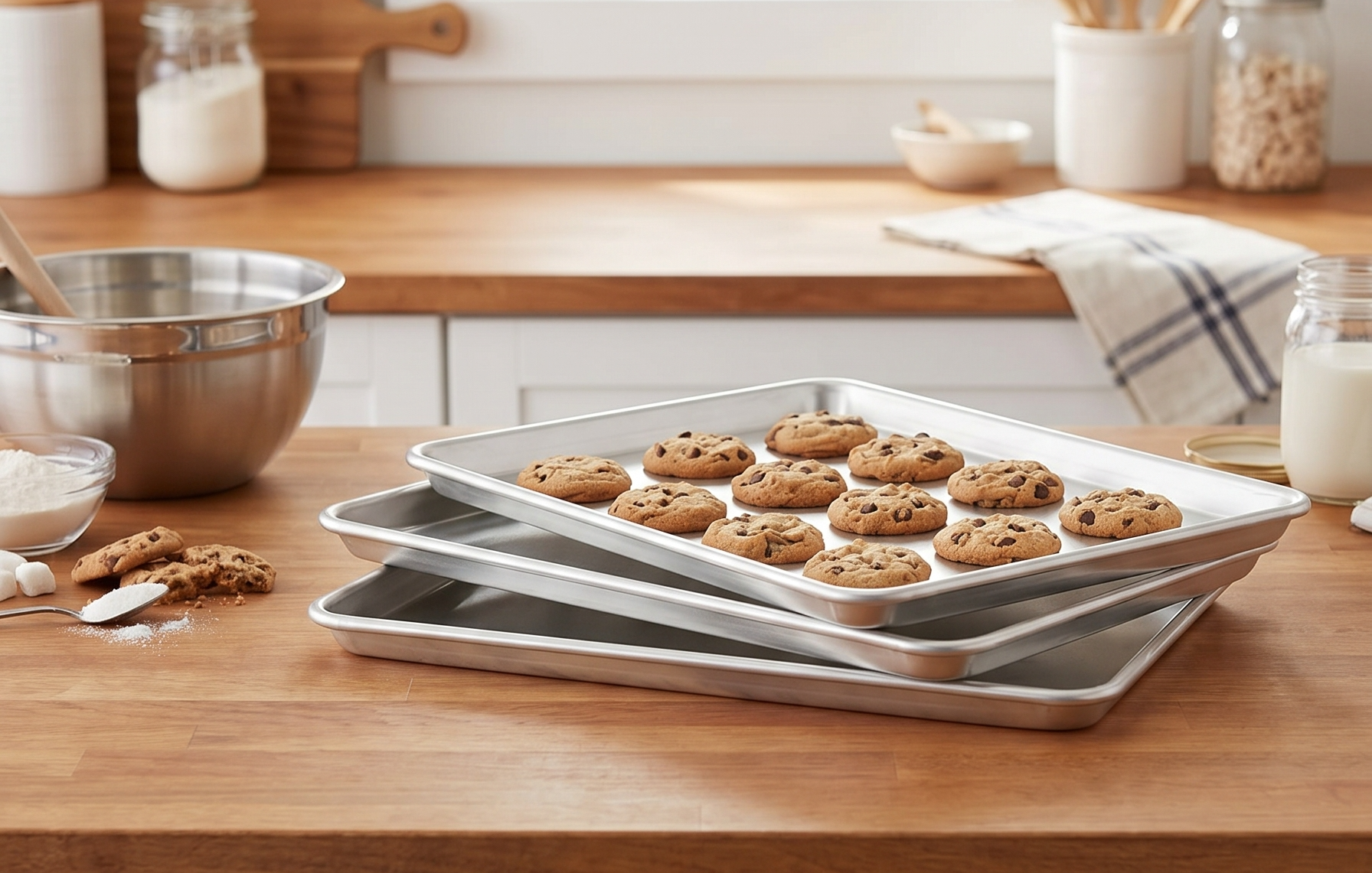 Nordic Ware+Naturals® Baker's Half Sheet 3 Pack