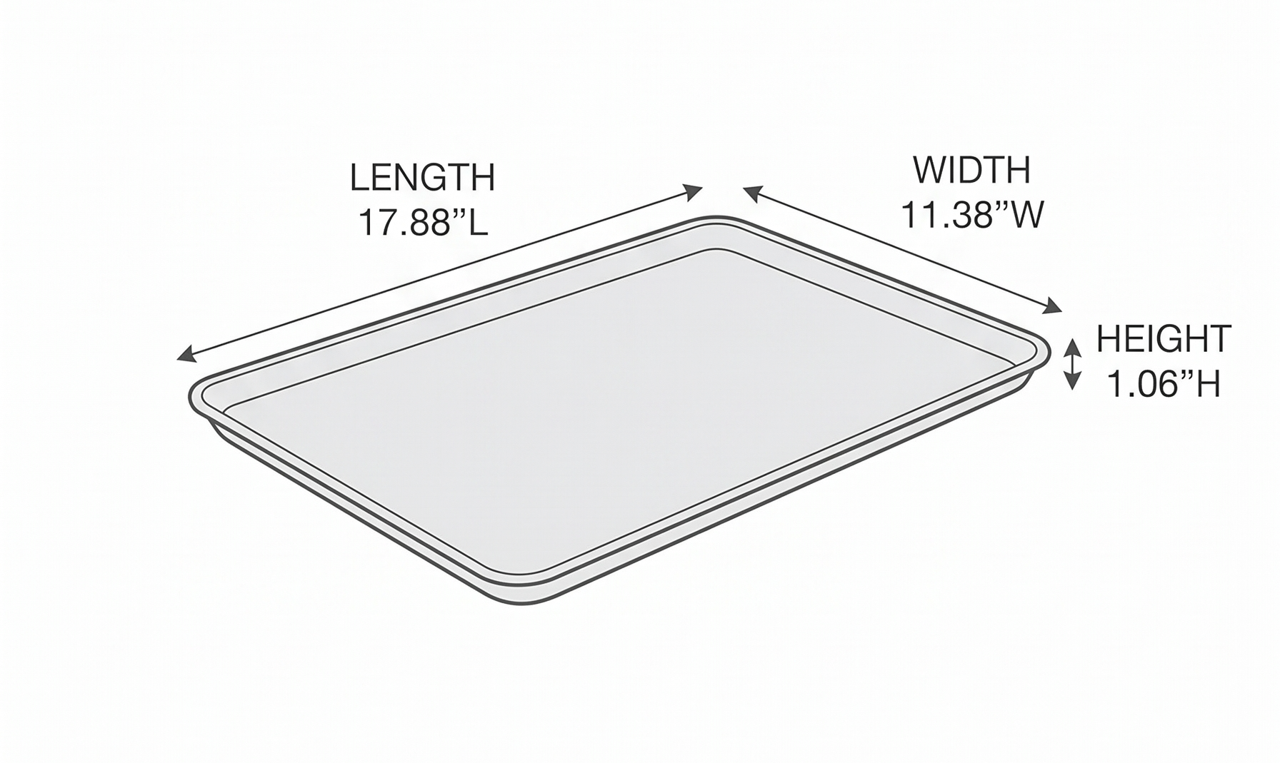Nordic Ware+Naturals® Baker's Half Sheet 3 Pack