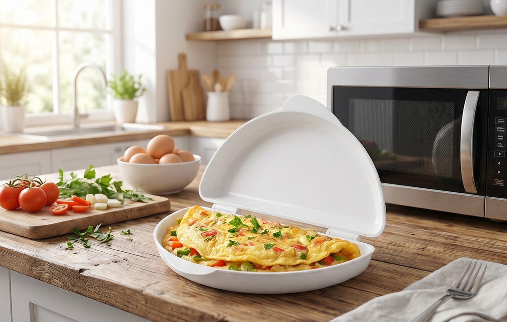 Nordic Ware Microwave Omelet Pan Cooker, Set of 2