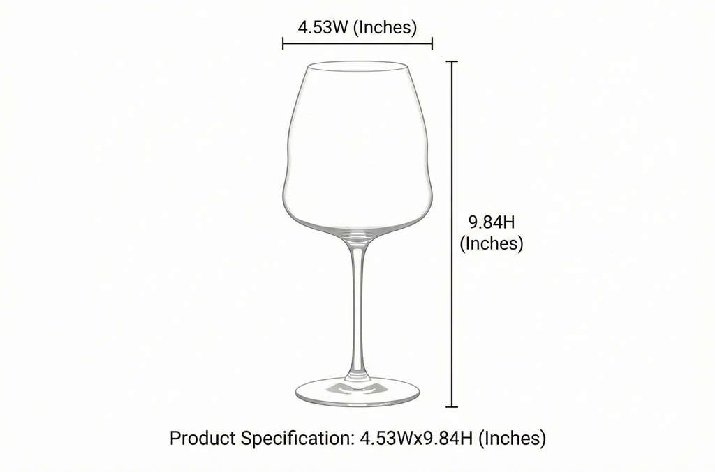 Riedel 1234/07 Winewings Pinot Noir Wine Glass, Single Stem, Clear