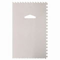 Ateco Decorating Comb & Icing Smoother, 4 Sided Baking Supplies, 6 x 3.75, Silver