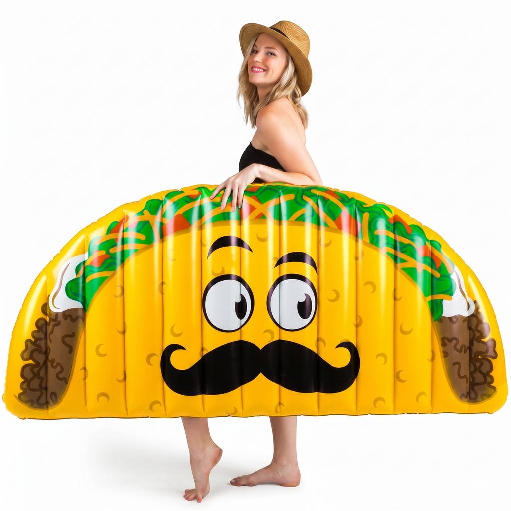 BigMouth Inc. Pool Float, Large Lounge Raft, Durable Vinyl Floatie, Summer Pool Party Water Toy