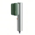 Nesugar G2 Travel Garment Steamer - Handheld Garment Steamer for Instant Wrinkle Smoothing - Rotating Head - Quick Heat-Up - Sleek Profile - Compact Size - Flat Ironing - Green
