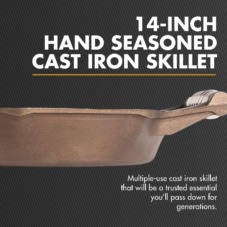 Finex 14 Inch Cast Iron Skillet