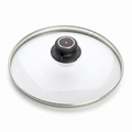 Swiss Diamond Heat-Tempered Glass Lid 6.3", Dishwasher Safe and Oven Safe