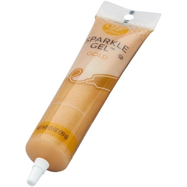 Wilton Sparkle Gel Icing, 3.5 Ounce, Gold
