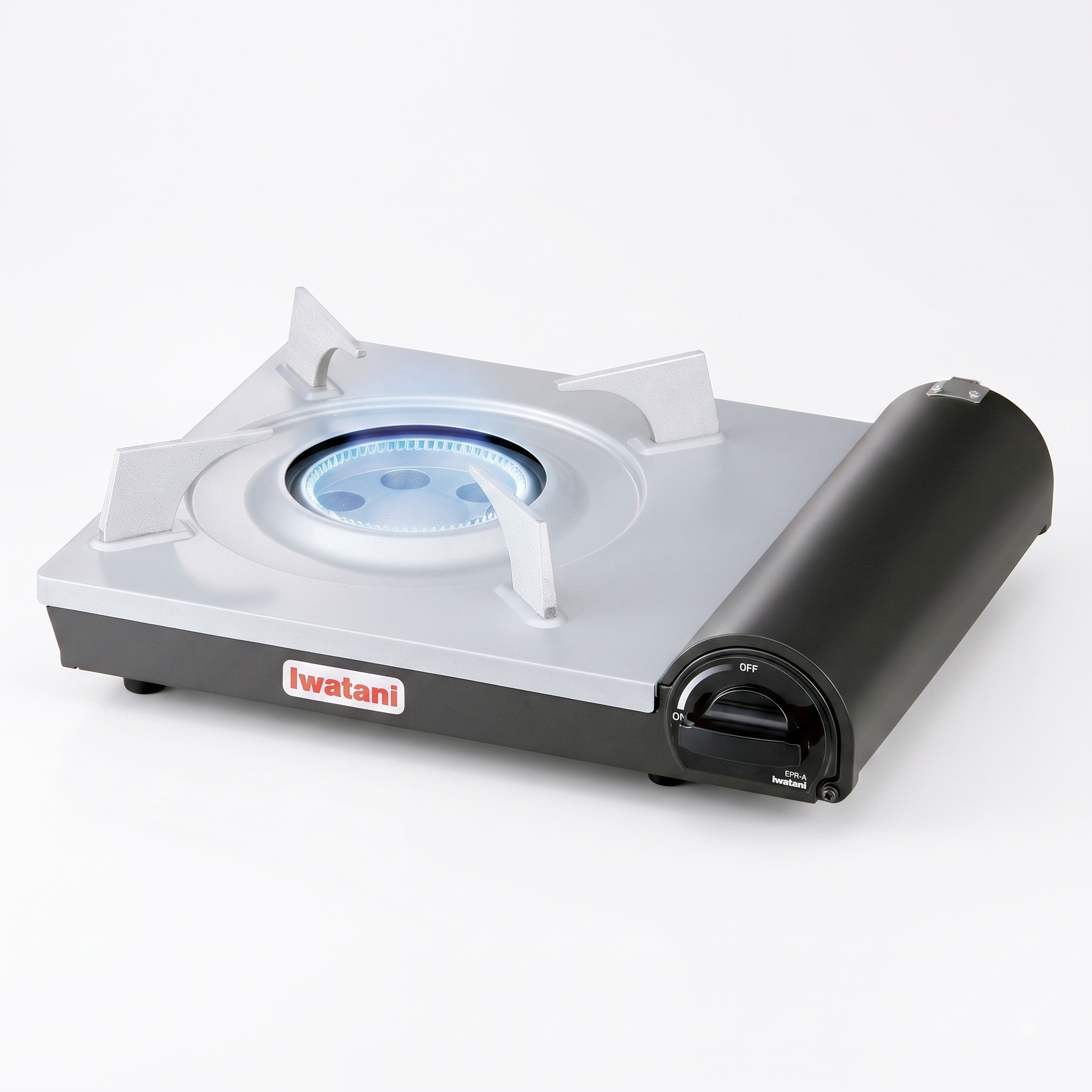 Iwatani America EPR Cassette Feu-EcoPremium Portable Butane Stove Cooktop, Black