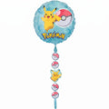 Anagram Pokémon AirWalker Foil Balloon - Giant 66 Inch Walking Balloon featuring Pikachu – Perfect Decoration for Kids’ Birthdays and Theme Parties