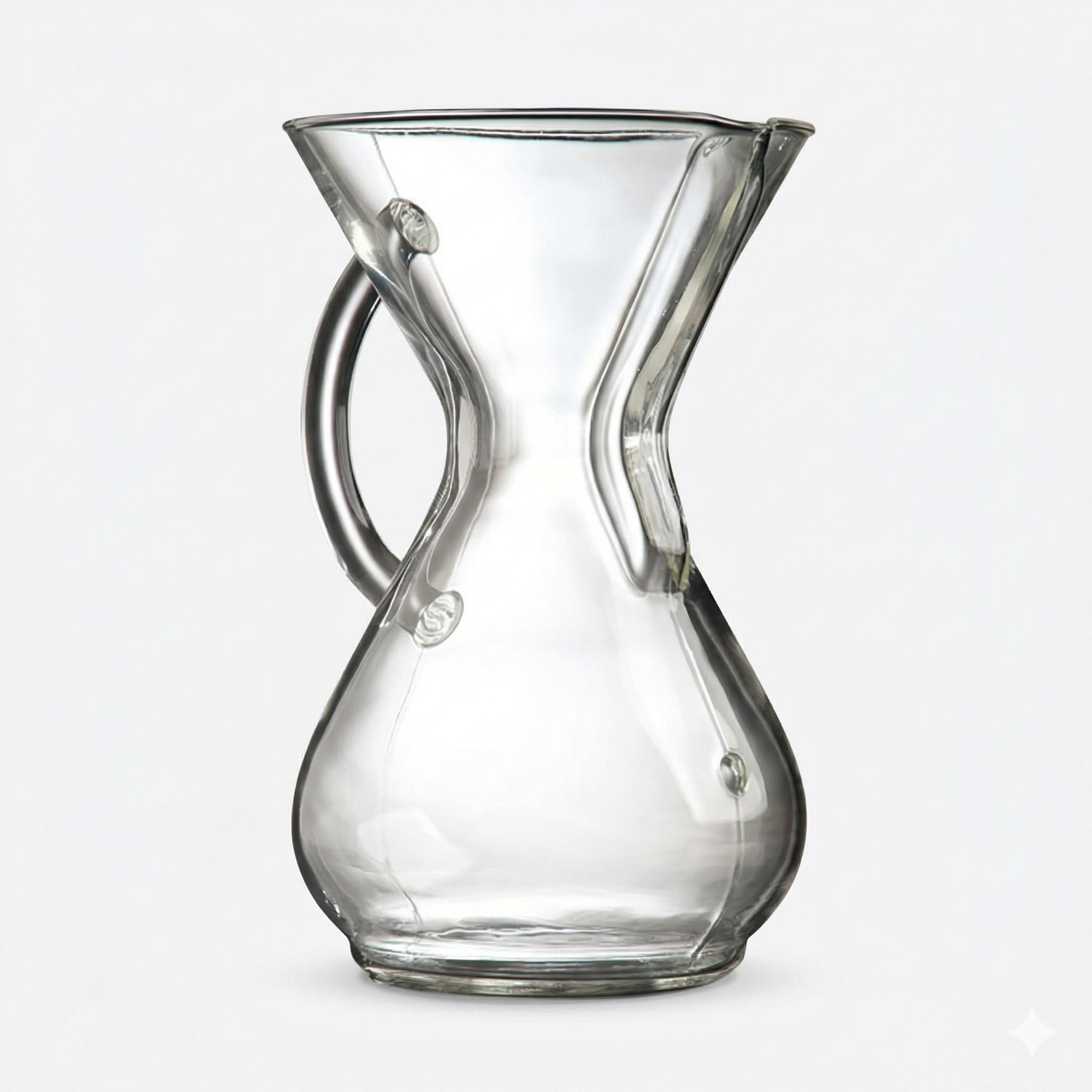 Chemex Pour-Over Glass Coffeemaker - Glass Handle Series - 6-Cup - Exclusive Packaging