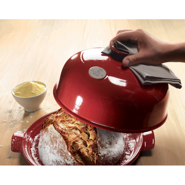 Emile Henry Bread Cloche | Burgundy