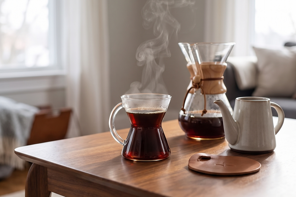 Chemex Hand Blown Glass Coffee Mug, 10 Ounce
