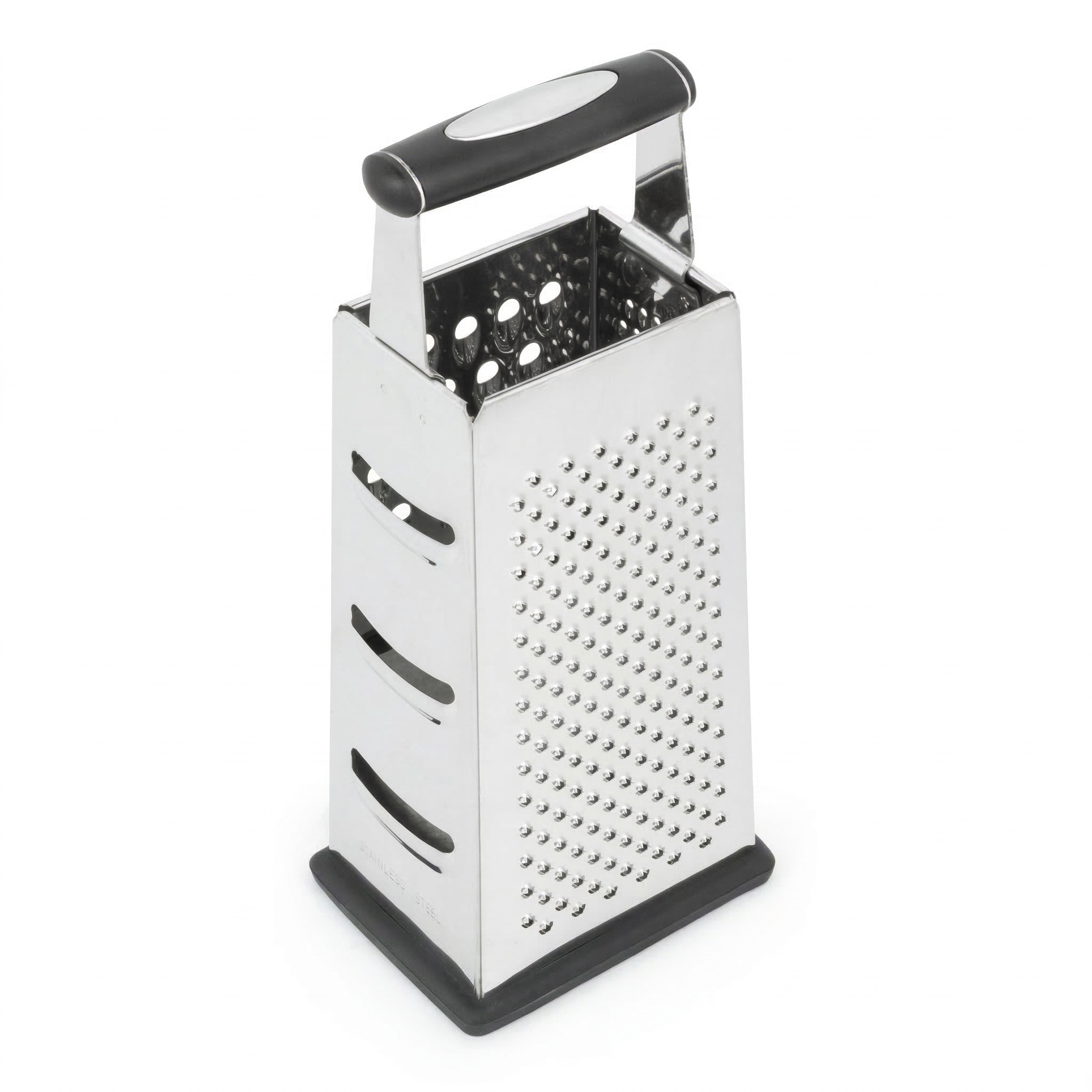 Fox Run Grater - Stainless Steel - 4 sided