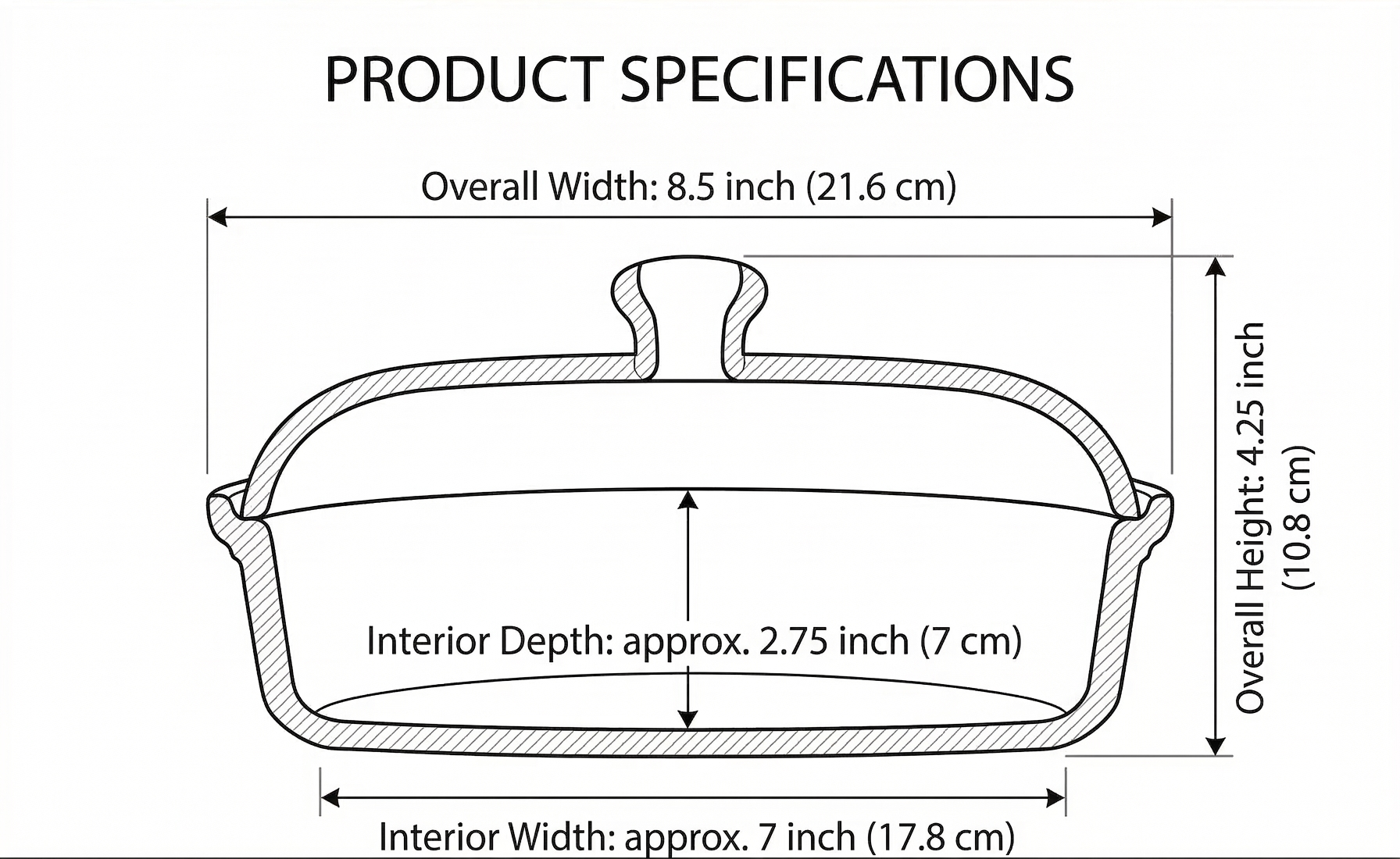 Fox Run Ceramic 3943 Tortilla Warmer, Terra Cotta