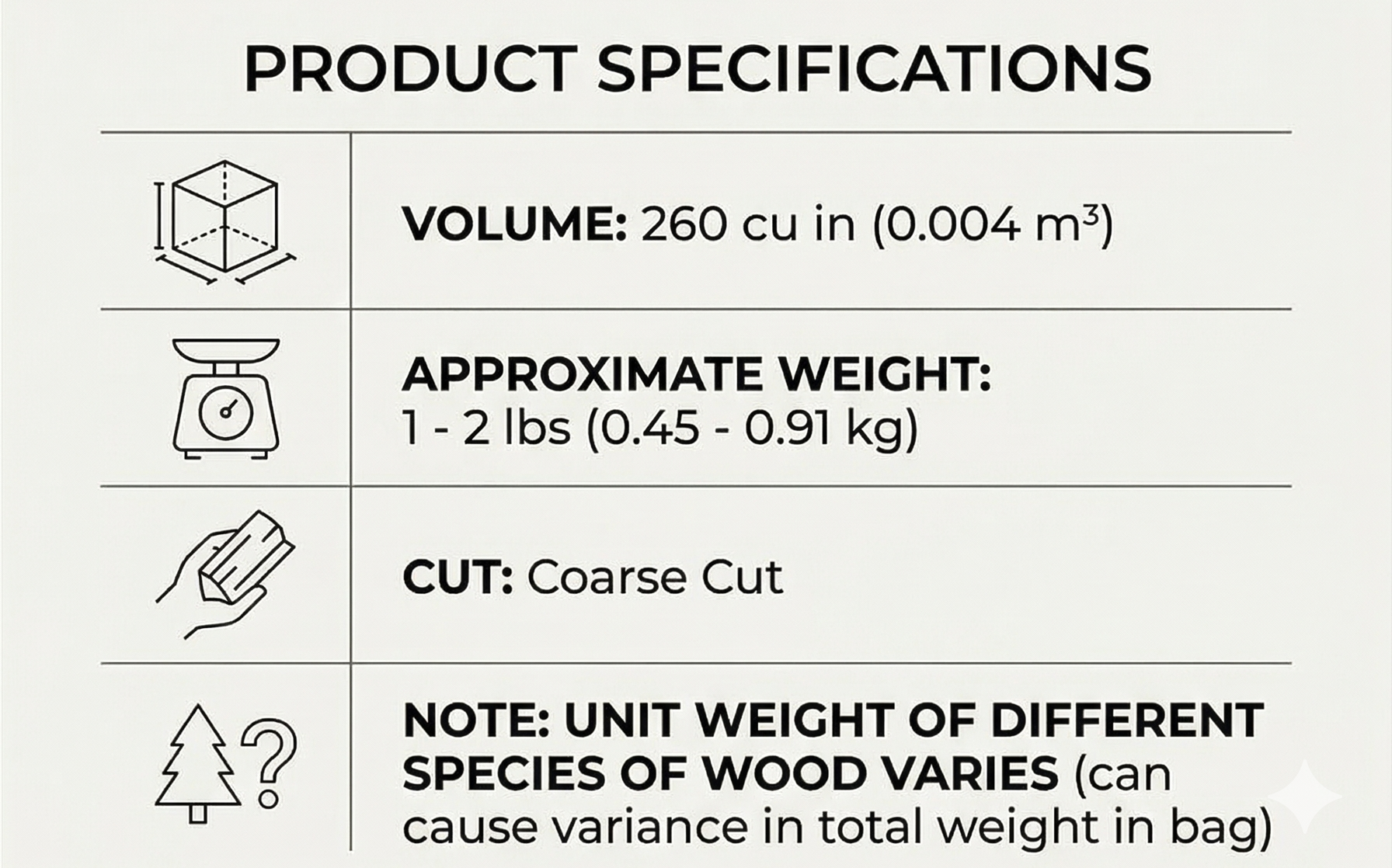 Camerons All Natural Maple Wood Chips for Smoker - 260 Cu. In. Bag, Approx 2 Pounds- Kiln Dried Coarse Cut BBQ Grill Wood Chips for Smoking Meats - Barbecue Smoker Accessories - Grilling Gifts for Men