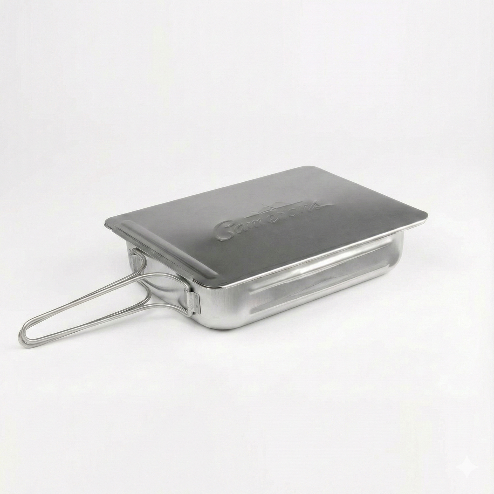 Camerons Original Stovetop Smoker -Smoker Box Gift Set w/Oak, Apple, Hickory Wood Chip Pints & Recipe Guide- Indoor Outdoor Use - Great for Smoking Meats - Barbecue Grilling Holiday Xmas Gift for Men