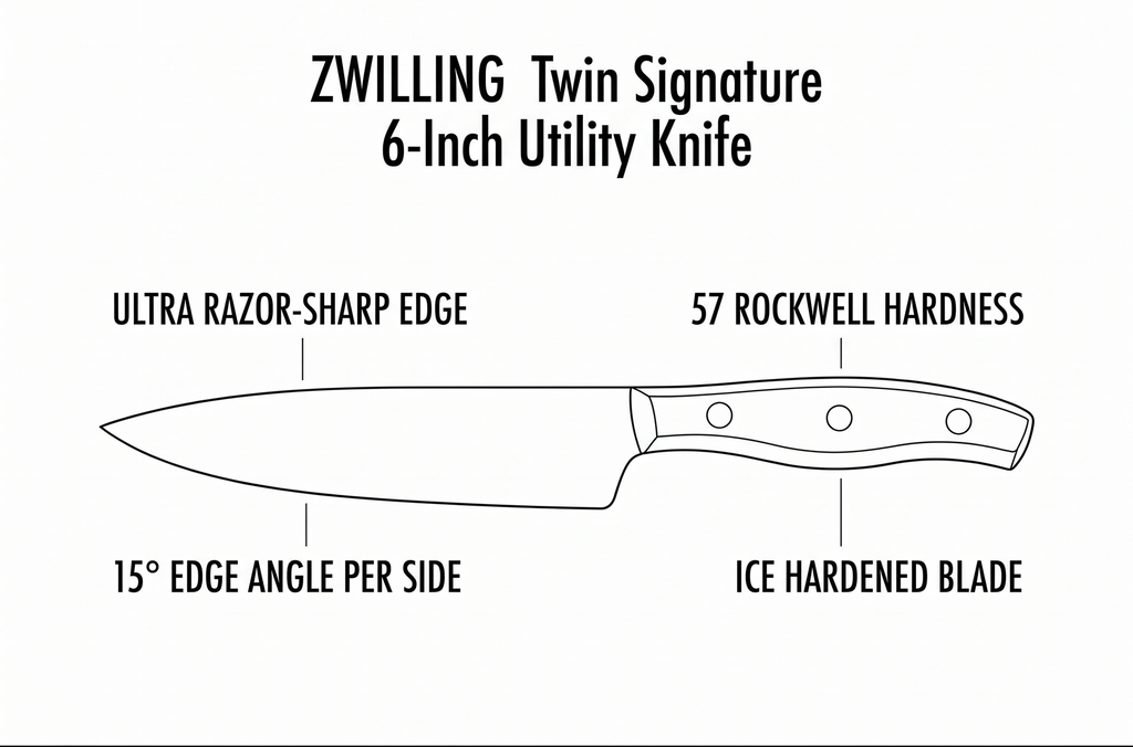 ZWILLING Twin Signature 6-Inch Utility Knife