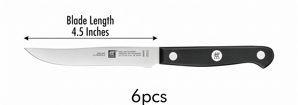 ZWILLING Gourmet 6-pc Steak Knife Set