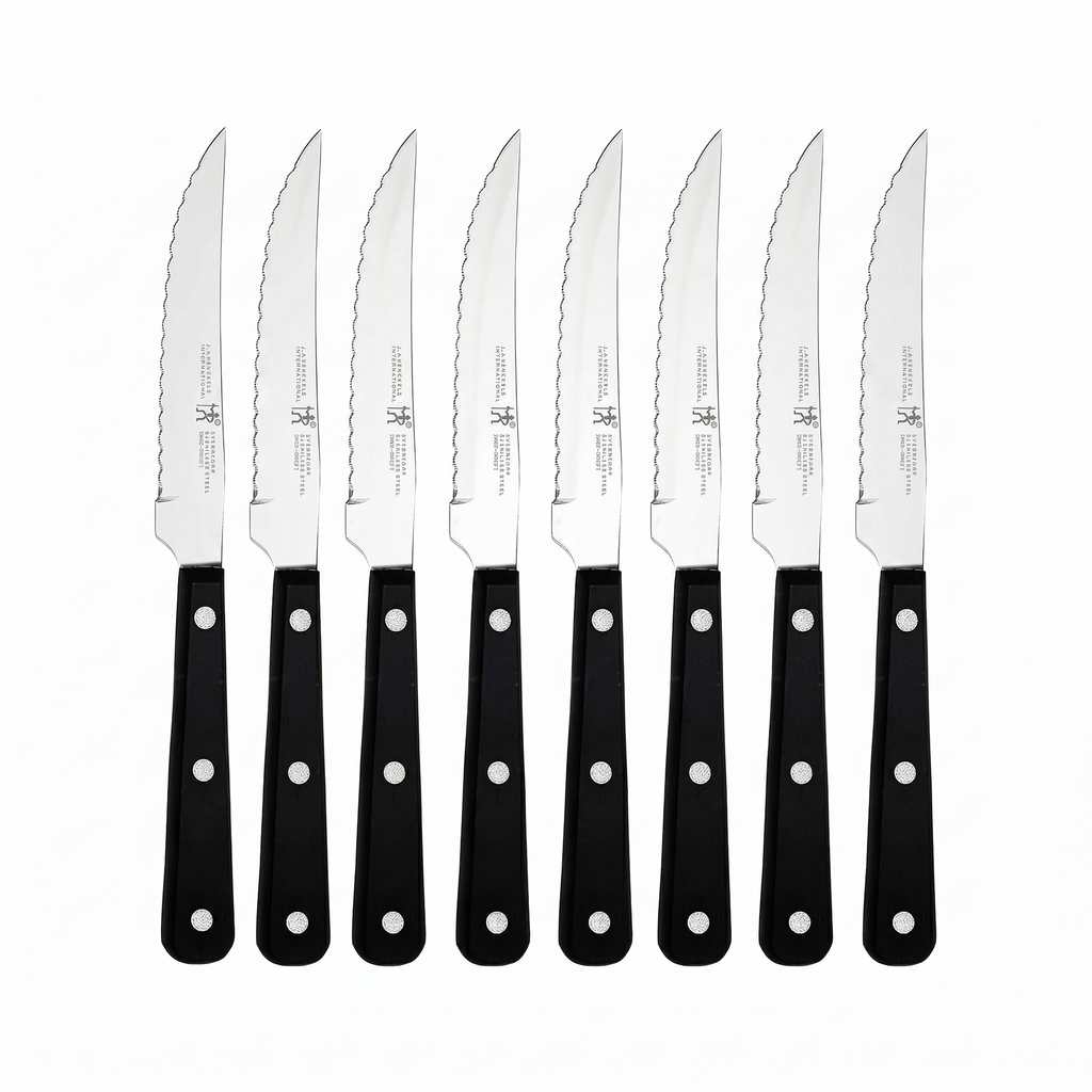 HENCKELS Razor-Sharp Steak Knife Set of 8, German Engineered Informed by 100+ Years of Mastery