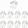 Zwilling J.A. Henckels Bellasera Satin 45 Piece Stainless Steel Flatware Set