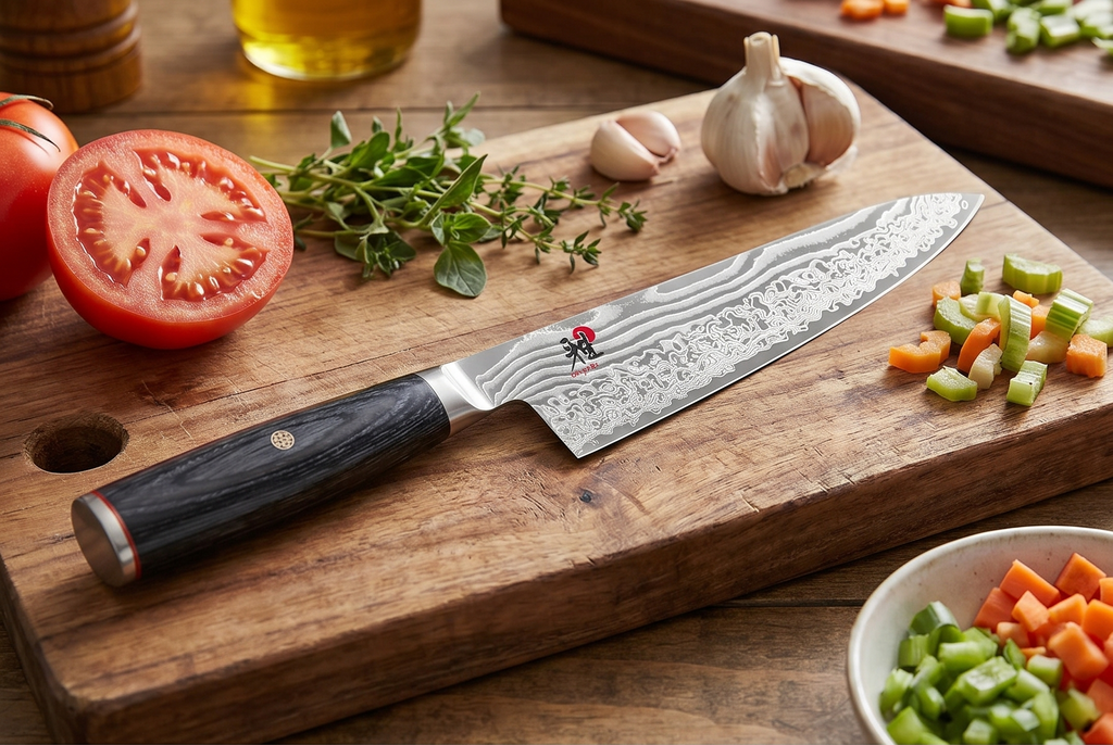 Miyabi Kaizen II 8-inch Chef's Knife, Stainless Steel