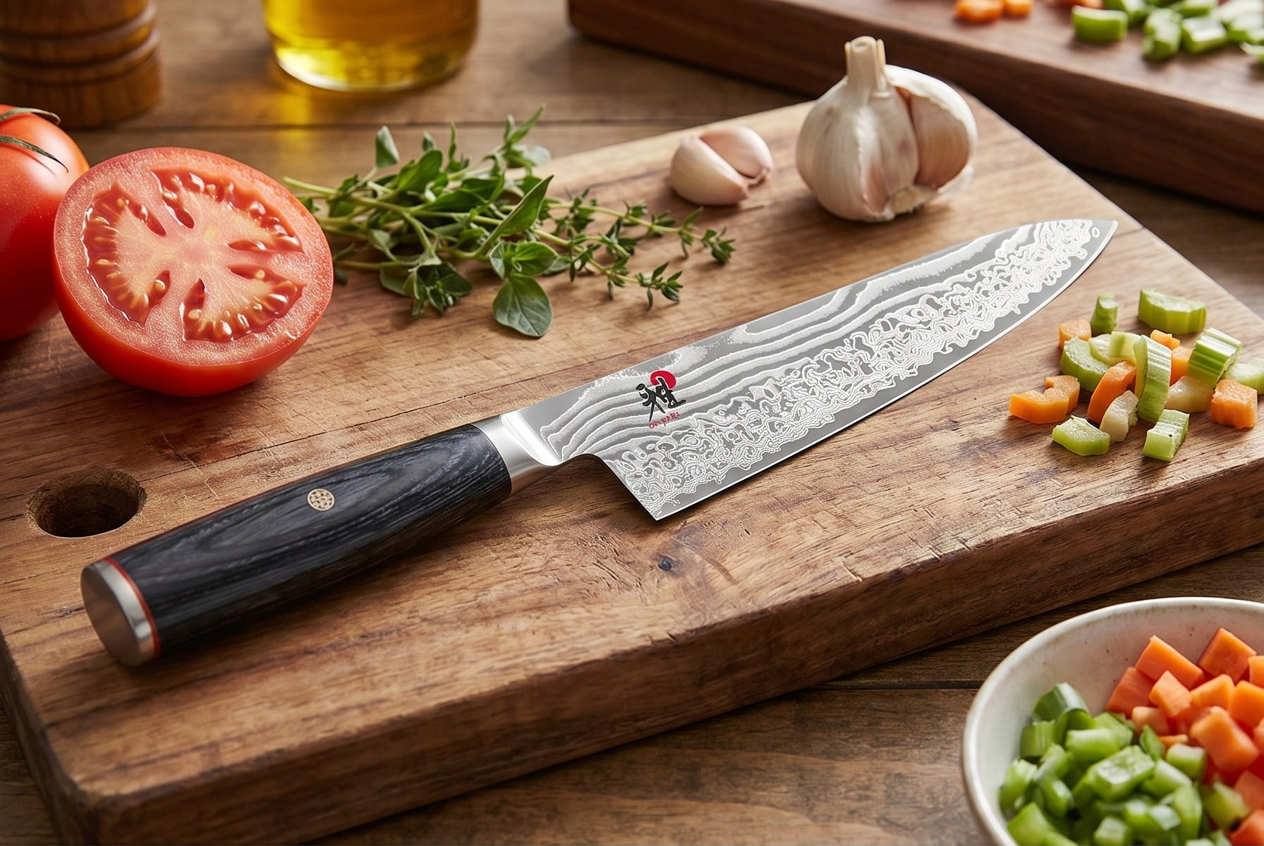 Miyabi Kaizen II 8-inch Chef's Knife, Stainless Steel