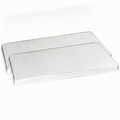 Reston Lloyd Rectangular Stove Burner Covers, Set of 2, White