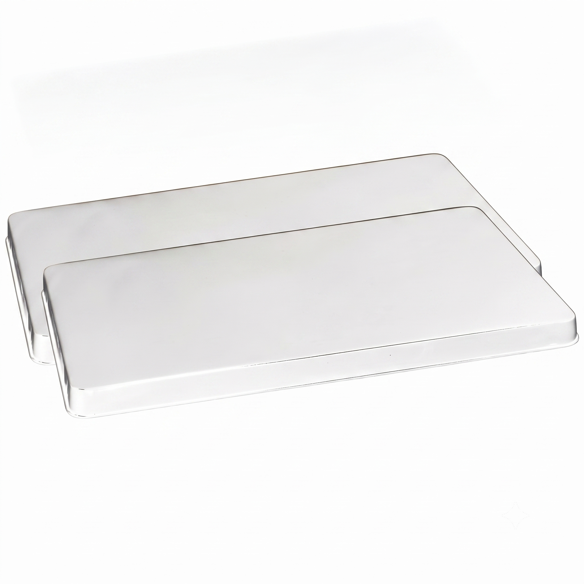 Reston Lloyd Rectangular Stove Burner Covers, Set of 2, White