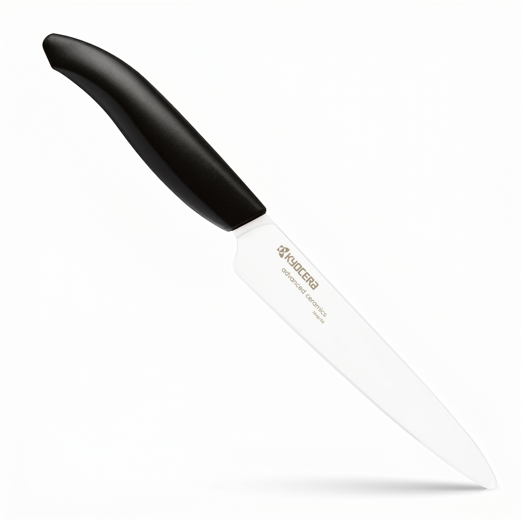 Kyocera Revolution Ceramic Kitchen Knife, 5-inch, White
