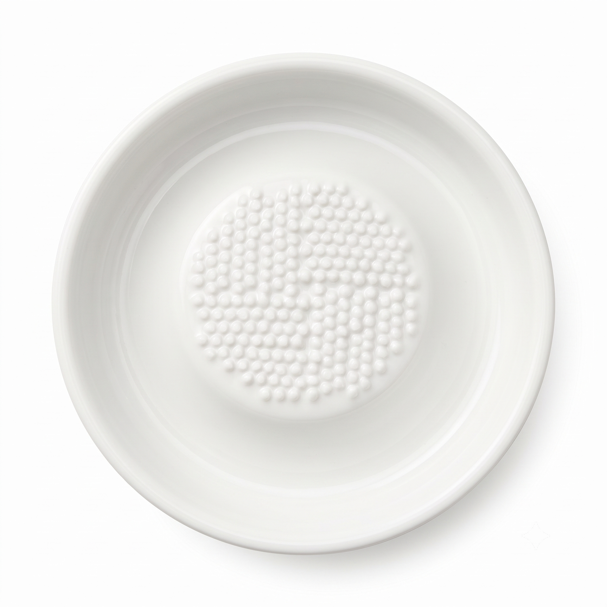 Kyocera 3.5" Ceramic Ginger & Garlic Grater, Small – Fine Zester for Cheese, Citrus, Chocolate & More – Non-Slip, Rust-Proof, Dishwasher Safe