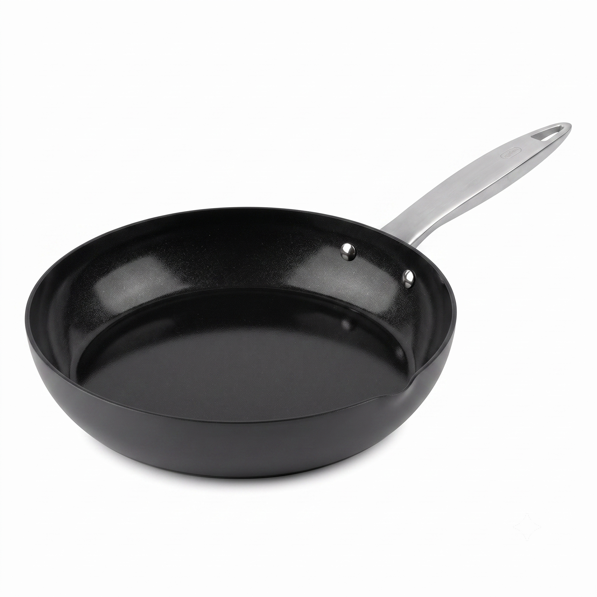 Zyliss Ultimate Pro Ceramic Fry Pan - Aluminium Fry Pan with a Stainless Steel Base & Ceramic Non-Stick Coating - Durable, Everyday-Use Pan - Dishwasher-Safe Kitchen Essential - 11"