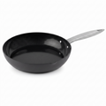 Zyliss Ultimate Pro Ceramic Fry Pan - Aluminium Fry Pan with a Stainless Steel Base & Ceramic Non-Stick Coating - Durable, Everyday-Use Pan - Dishwasher-Safe Kitchen Essential - 9.5"
