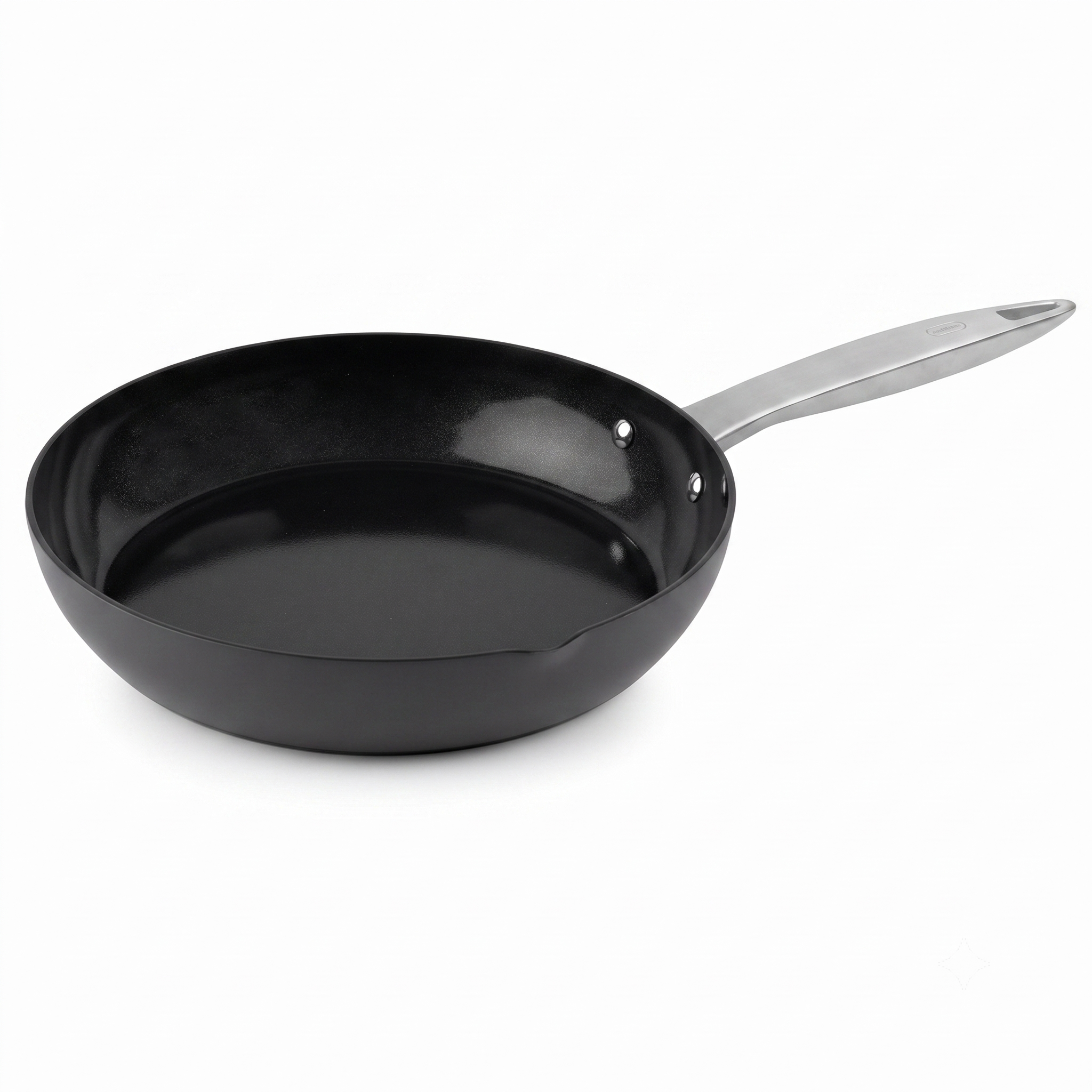 Zyliss Ultimate Pro Ceramic Fry Pan - Aluminium Fry Pan with a Stainless Steel Base & Ceramic Non-Stick Coating - Durable, Everyday-Use Pan - Dishwasher-Safe Kitchen Essential - 9.5"