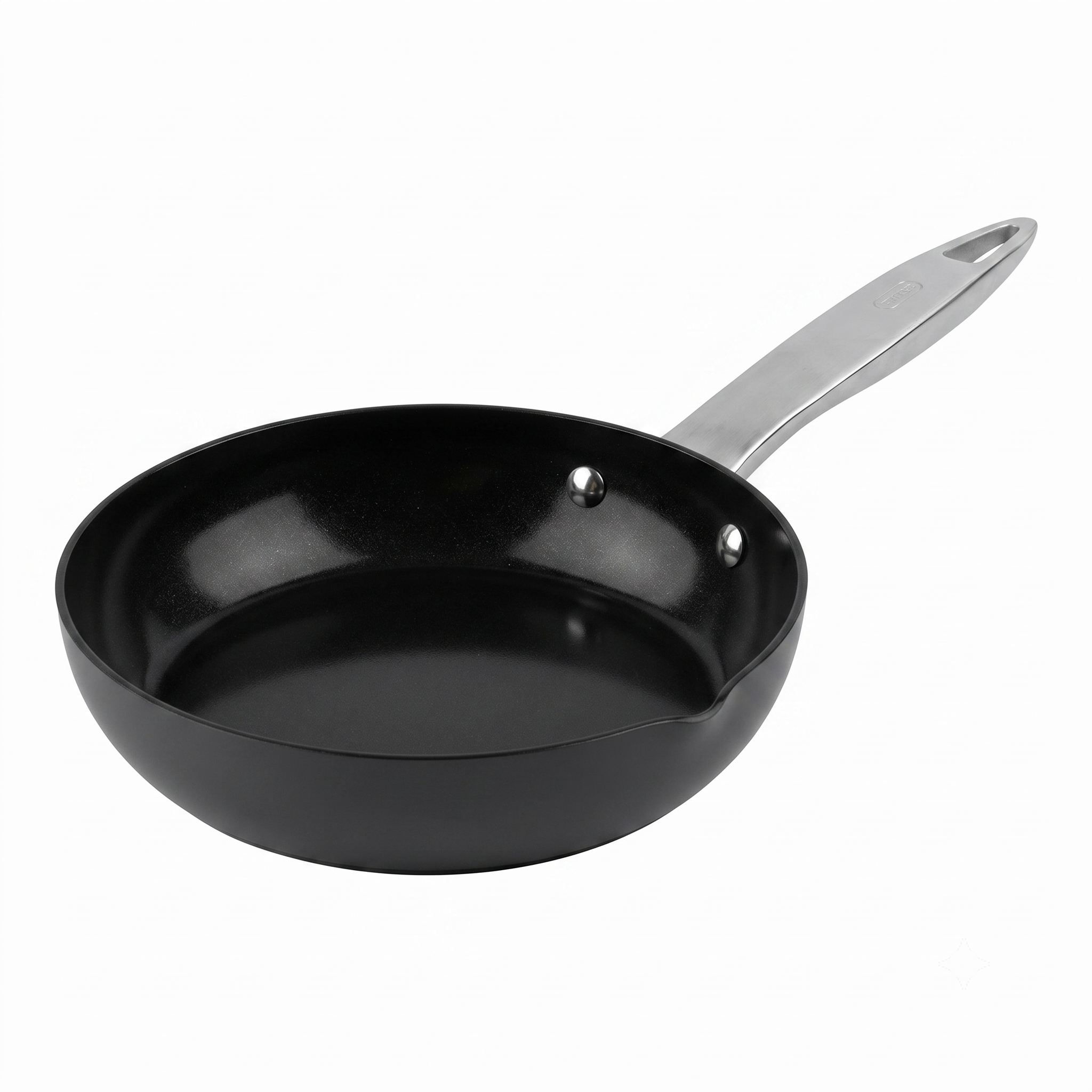 Zyliss Ultimate Pro Ceramic Fry Pan - Aluminium Fry Pan with a Stainless Steel Base & Ceramic Non-Stick Coating - Durable, Everyday-Use - Dishwasher-Safe Kitchen Essential - 8"