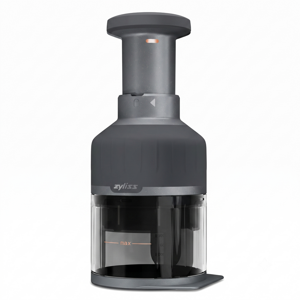 Zyliss Zick Zick Classic Food Chopper - Convenient for Easy, Healthy Meal Prep - Manual Vegetable Chopper with Stainless Steel Blades - Compact & Dishwasher Safe - Zick Zick 3.0