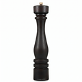 Cole & Mason London Refillable Spice Mill - Kitchen & Home Accessory - Table Black Pepper Grinder - Pepper Mill with Carbon Steel Mechanism - 15", Chocolate Wood
