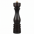 Cole & Mason London Refillable Spice Mill - Kitchen & Home Accessory - Table Black Pepper Grinder - Pepper Mill with Carbon Steel Mechanism - 11", Chocolate Wood