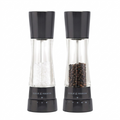 Cole & Mason Derwent Salt and Pepper Grinder Set - Refillable Salt & Pepper Grinder Set with Gourmet Precision Mechanisms - Kitchen Accessories for Cooking - Gift Set, Iron Grey
