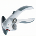 Zyliss Lock N' Lift Can Opener with Lid Lifter Magnet - Manual Opener with Locking Mechanism - Easy-to-Turn - Magnetic Can Opener - White/Gray