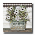 CounterArt Vintage Farmhouse 3mm Tempered Glass Cutting Board Serving Board Charcuterie Board 12" x 15"
