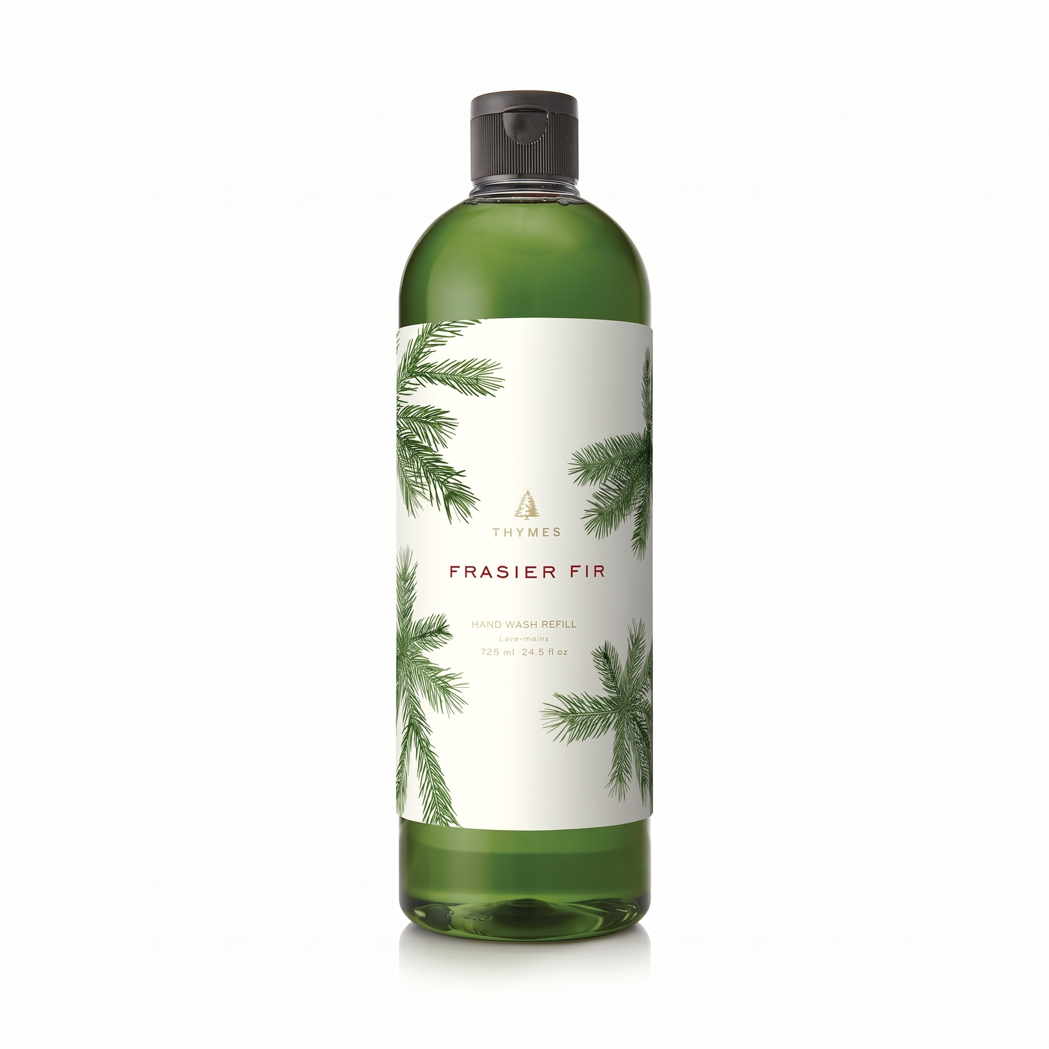 Thymes Hand Wash Refill - Lightly Scented Liquid Hand Soap for Bathroom and Kitchen Refill - Moisturizing Formula with Natural Ingredients (Frasier Fir, 24.5 fl oz)