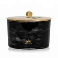 Thymes Noir Woods Scented Candles for Home Decor – Notes of Fresh Evergreen, Smoky Wood & Golden Amber – Luxury Home Fragrance Gifts for Women & Men – Burns Up to 38 Hrs (Large 3 Wick Candle, 18 oz)