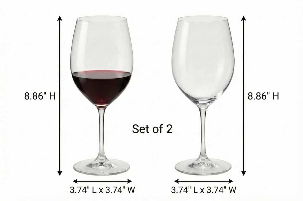 Riedel VINUM Cabernet Sauvignon/Merlot Glasses Set of 2