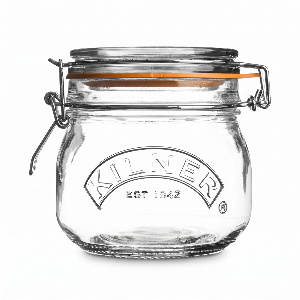 Kilner Round Swing Top Glass Jar | 17 oz