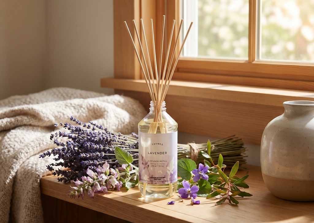 Thymes Reed Diffuser Oil - 7.75 Fl Oz - Lavender