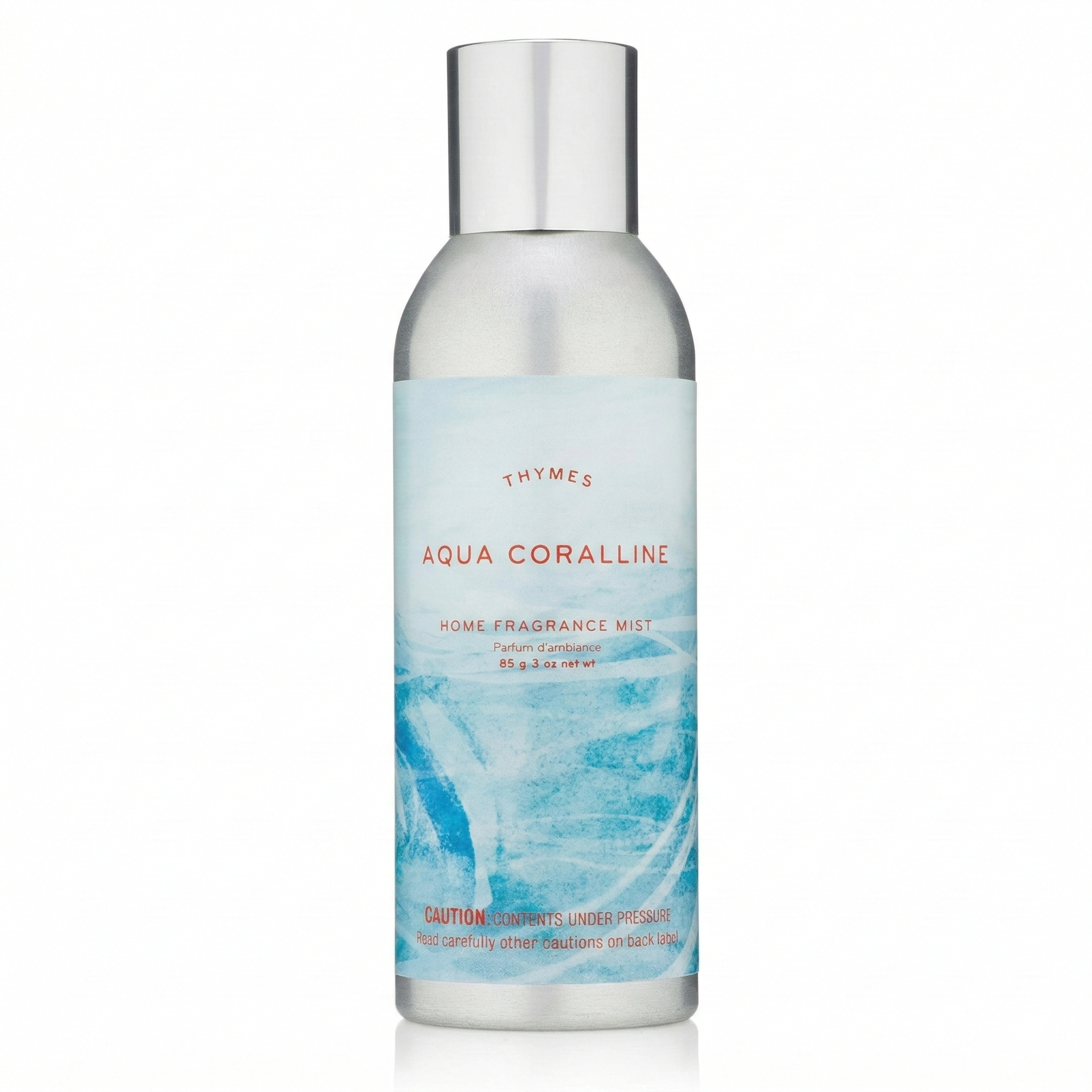 Thymes Home Fragrance Mist – Room Air Fresheners for Home Long Lasting – Air Freshener Spray – Premium Home Fragrance – Notes of Water Lily, Crips Driftwood, & Lemon Pulp (Aqua Coralline, 3 oz)